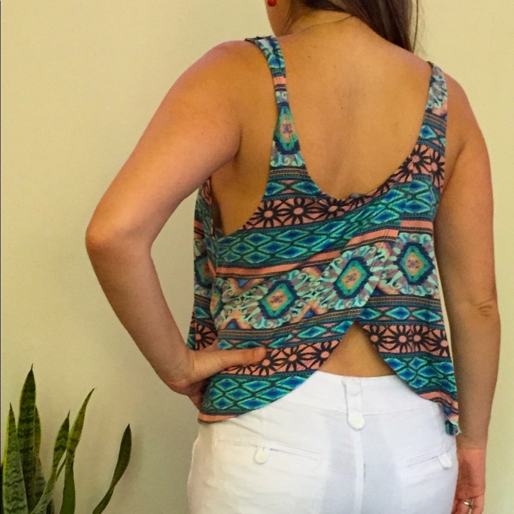SPLIT BACK TANK